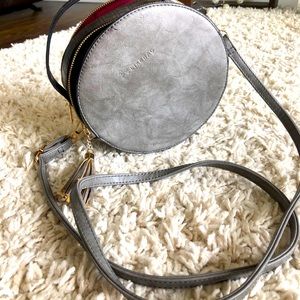 Gray shoulder Crossbody bag